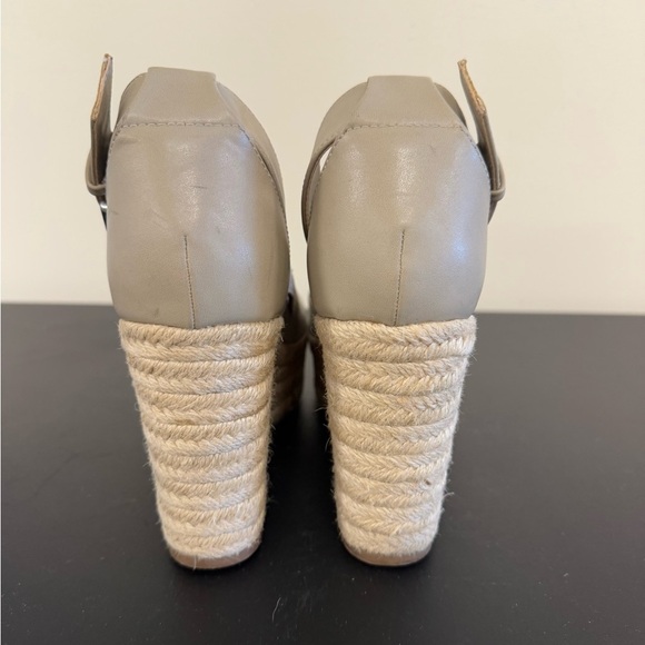 Indigo Rd. stacked platform espadrille wedge size 6.5 - Picture 4 of 7